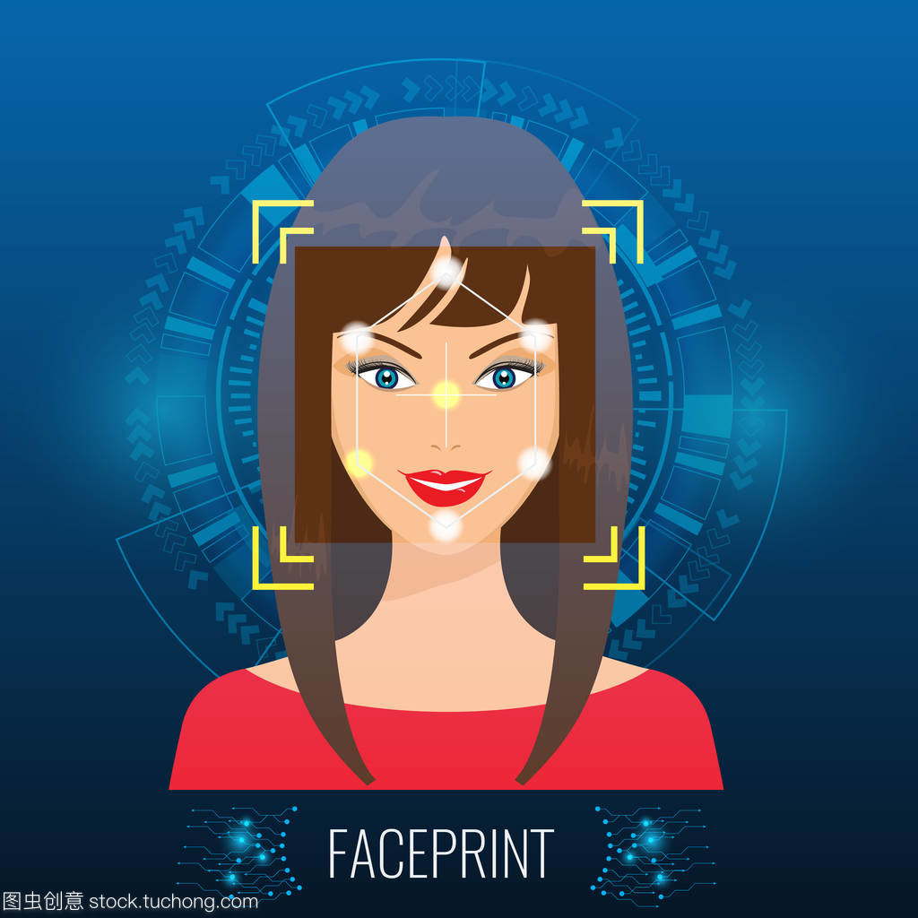 矢量指纹 解锁女性的抽象面孔——凝视人脸识别技术下的数据美学与身份解码
